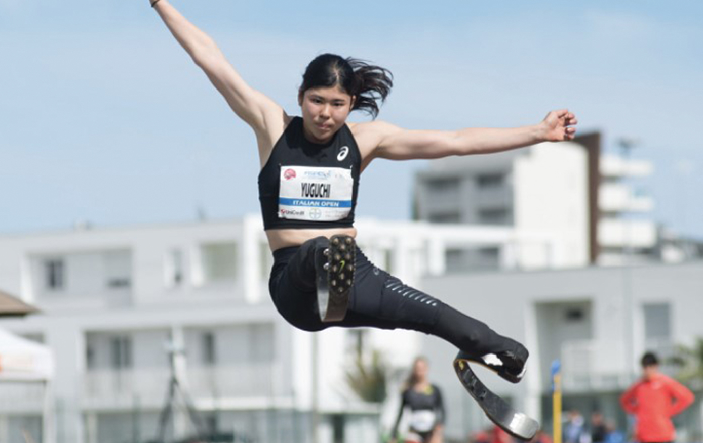 湯口選手提供