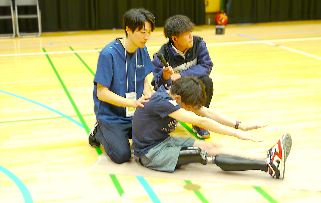 義足体験会:4