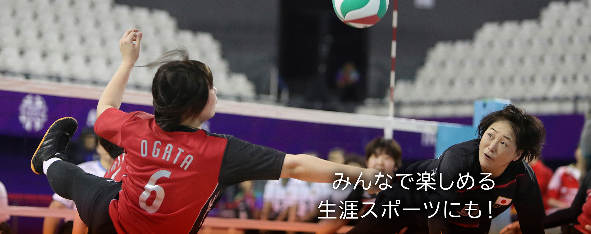 みんなで楽しめる生涯スポーツにも!